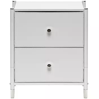 Комод Leset Хайди 2 ящика (Сталь/Экокожа) Leset арт.2500000224300