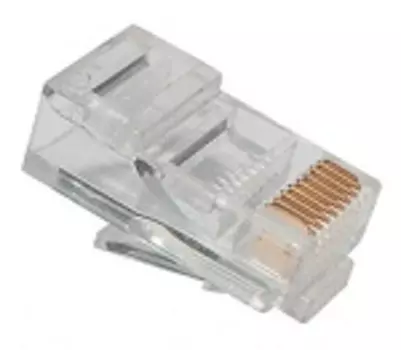 Коннектор ITK (CS3-1C5EF) кат.5e RJ45 прозрачный (упак.:1шт)