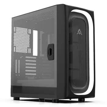Корпус ALSEYE Ai 0.7mm SPCC, Mini-ITX/Micro ATX/ATX/E-ATX, USB2.0*2+HD Audio+USB3.0*1, "H.D.D.(3.5")*2pcs+S.S.D(2.5")*2pcs, 455*225*485mm"