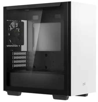 Корпус Deepcool MACUBE 110 WH без БП, боковое окно (закаленное стекло), белый, mATX (MACUBE 110 WH)