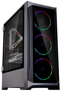 Корпус Zalman Z8 TG черный без БП ATX 1x120mm 2xUSB2.0 1xUSB3.0 audio bott PSU