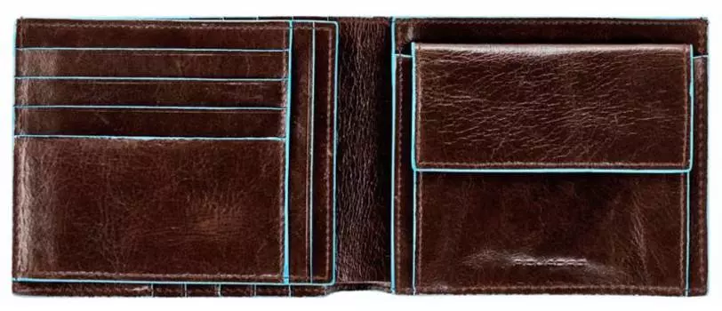 Кошелек мужской Piquadro Blue Square PU1240B2/MO коричневый натур.кожа