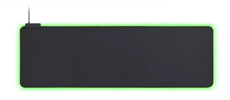 Коврик для мыши Razer Goliathus Chroma Extended черный/зеленый 920x294x3мм