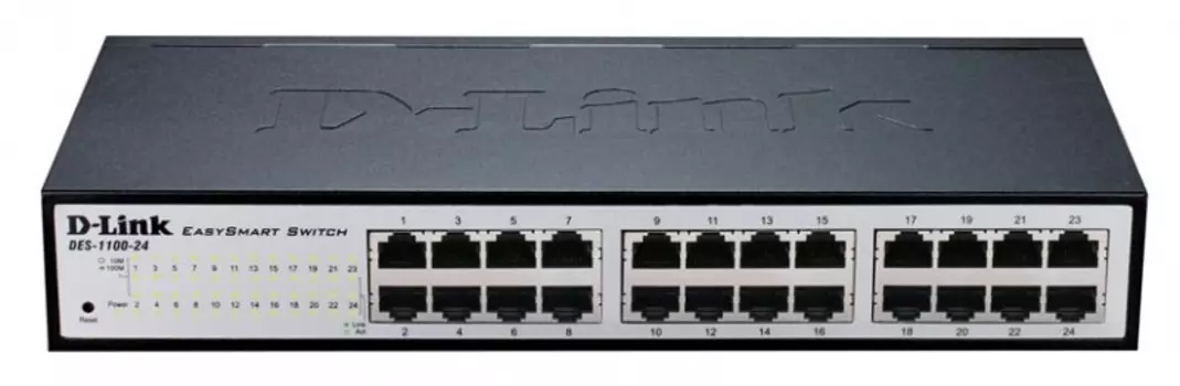 Коммутатор D-Link DES-1100-24/A2A 24x100Mb управляемый