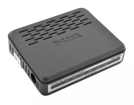 Коммутатор D-Link DGS-1005A/F1A, L2 Unmanaged Switch with 5 10/100/1000Base-T ports.2K Mac address, Auto-sensing, 802.3x Flow Control, Stand-alone, Auto MDI/MDI-X for each port, Plastic case.Manual + External (DGS-1005A/F1A)