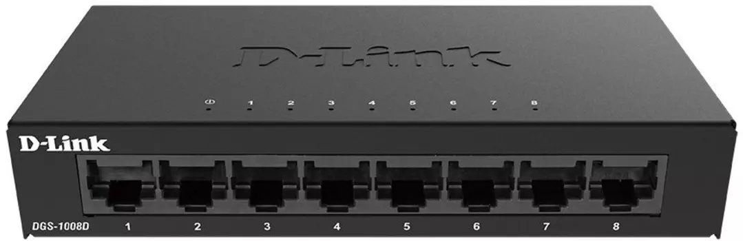 Коммутатор D-Link DGS-1008D/K2A 8G неуправляемый