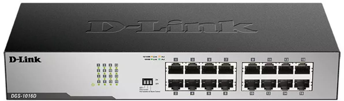 Коммутатор D-Link DGS-1016D/I1A 16G неуправляемый