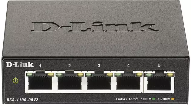 Коммутатор D-Link DGS-1100-05V2/A1A 5G настраиваемый