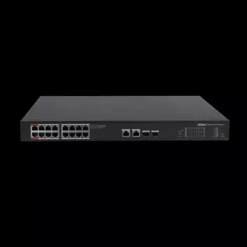 Коммутатор Dahua DH-PFS3220-16GT-240 16-портовый управляемый гигабитный коммутатор с PoE
