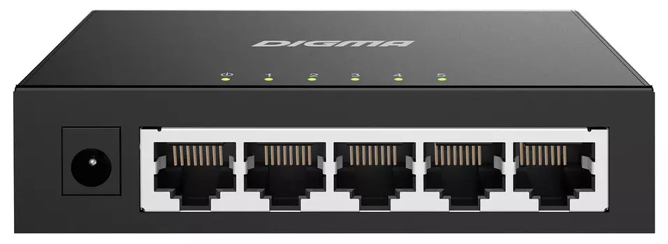 Коммутатор Digma DSW-205GE 5G неуправляемый