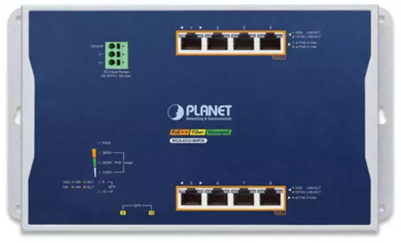 коммутатор Коммутатор PLANET XGS3-24042 (WGS-4215-8HP2S)