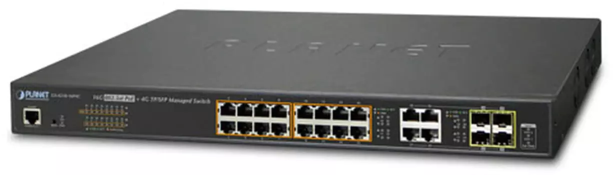 коммутатор Planet GS-4210-16P4C