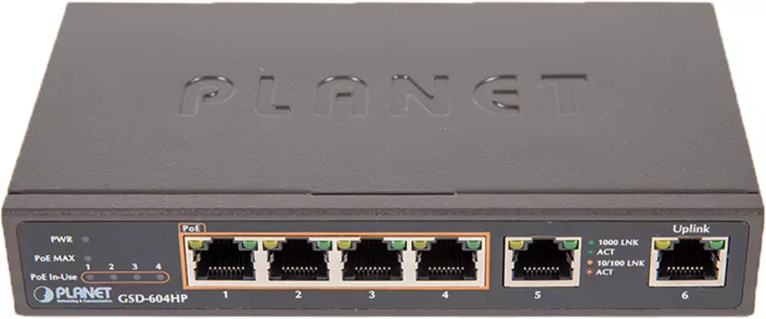 коммутатор Planet GSD-604HP