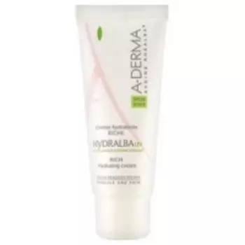 A-Derma Hydralba UV Rich Hydrating Cream SPF20 - Насыщенный увлажняющий крем, 40 мл