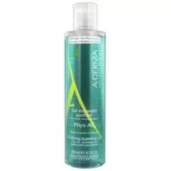 A-Derma Phys-AC Purifying Foaming Gel - Очищающий пенящийся гель, 200 мл