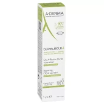 A-Derma - Восстанавливающий бальзам для губ 0+, 15 мл