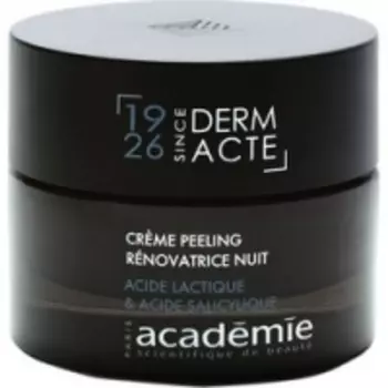 Academie Creme Peeling Renovatrice Nuit - Ночной обновляющий крем-эксфолиант, 50 мл