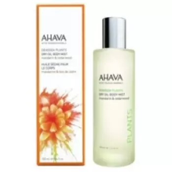Ahava Deadsea Plants Dry Oil Body Mist - Сухое масло для тела мандарин и кедр, 100 мл
