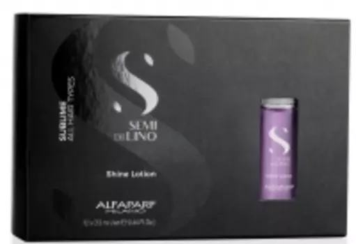 Alfaparf Milano - Лосьон для всех типов волос, придающий блеск Sublime Shine Lotion, 12 х 13 мл