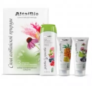 AltaiBio - Подарочный набор для тела "Сила алтайской природы", 1 шт