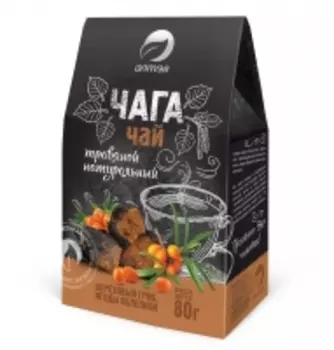 Алтэя - Фиточай "Чага с облепихой", 80 г