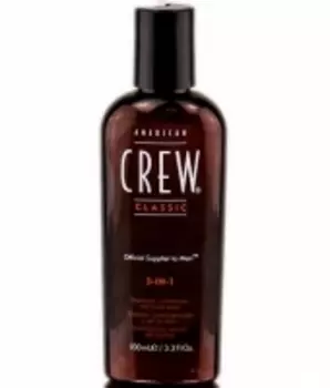 American Crew Classic 3 in 1 - Шампунь, кондиционер и гель для душа 3 в 1, 100 л