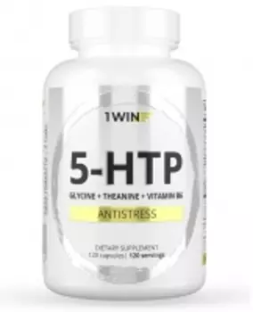 1Win - 5-HTP с глицином, l-теанином и витаминами группы B, 120 капсул