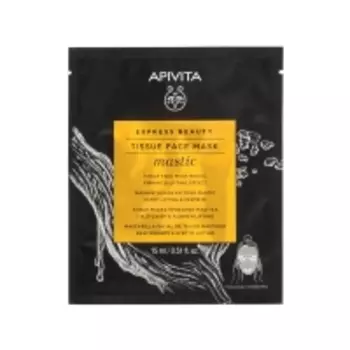 Apivita - Маска тканевая для лица с Мастикой, 15 мл