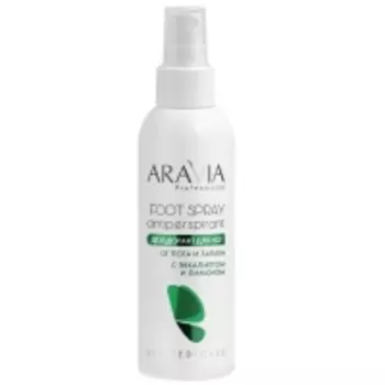Aravia Professional - Дезодорант для ног от пота и запаха с эвкалиптом и лимоном, 150 мл