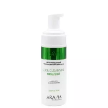Aravia Professional - Мусс очищающий с охлаждающим эффектом с алоэ вера и аллантоином, 160 мл