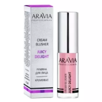 Aravia Professional - Румяна жидкие кремовые Juicy Delight, 02 blusher, 5 мл