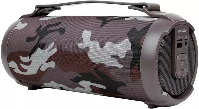 Колонка портативная Digma D-PS1520, 16Вт, камуфляж/камуфляж (sp1520c)