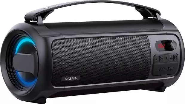 Колонка портативная Digma D-PS1523, 25Вт, черный (sp1523b)