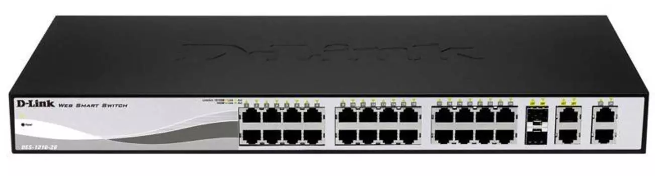 Коммутатор настраиваемый D-Link DES-1210-28/C2A