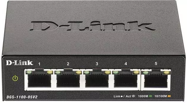 Коммутатор настраиваемый D-Link DGS-1100-05V2/A1A
