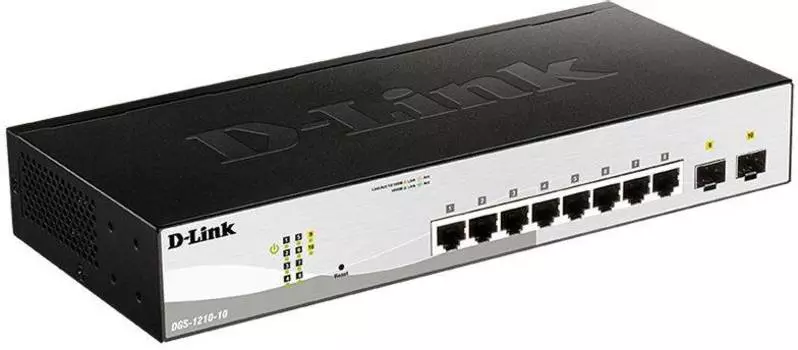 Коммутатор управляемый D-Link DGS-1210-10/FL1A