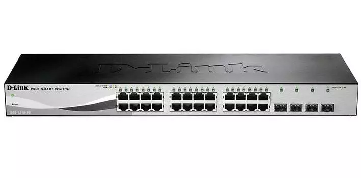 Коммутатор настраиваемый D-Link DGS-1210-28/F