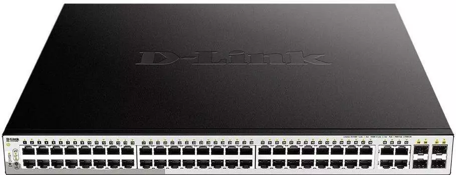 Коммутатор настраиваемый D-Link DGS-1210-52MP/F