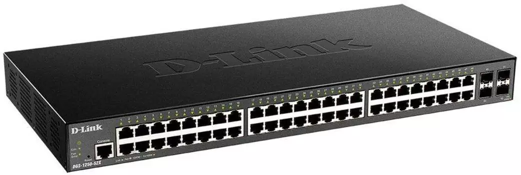 Коммутатор управляемый D-Link DGS-1250-52X/A1A