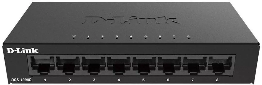 Коммутатор неуправляемый D-Link DGS-1008D/K2A
