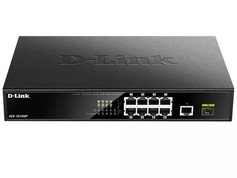 Коммутатор неуправляемый D-Link DGS-1010MP/A1A
