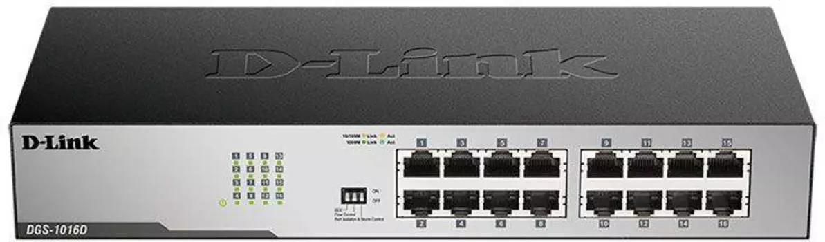 Коммутатор неуправляемый D-Link DGS-1016D/I