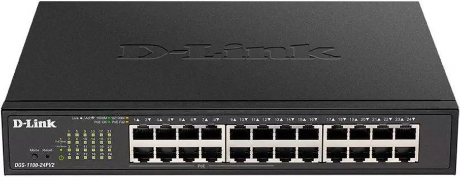 Коммутатор управляемый D-Link DGS-1100-24PV2/A