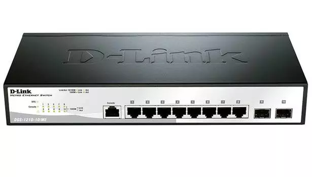 Коммутатор управляемый D-Link DGS-1210-10/ME/A1A