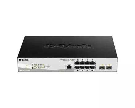 Коммутатор управляемый D-Link DGS-1210-10P/ME/B1A
