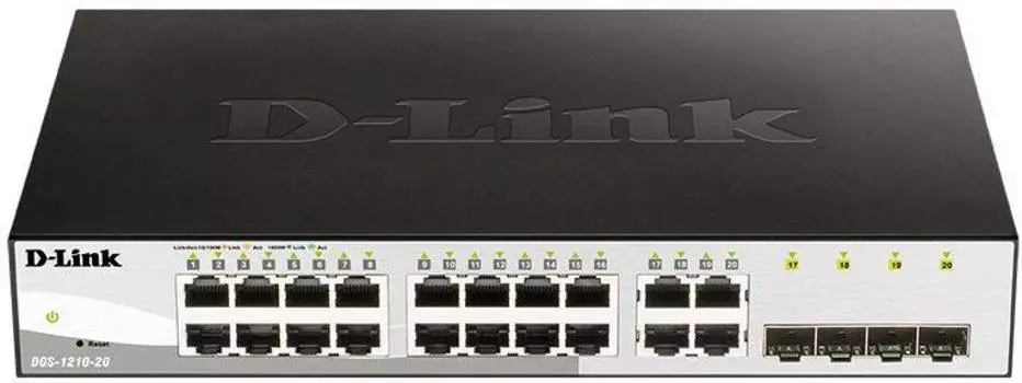 Коммутатор управляемый D-Link DGS-1210-20/FL1A