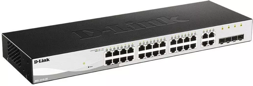 Коммутатор управляемый D-Link DGS-1210-28/FL