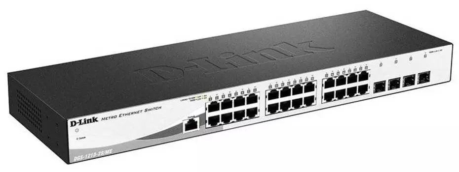 Коммутатор управляемый D-Link DGS-1210-28/ME/A2