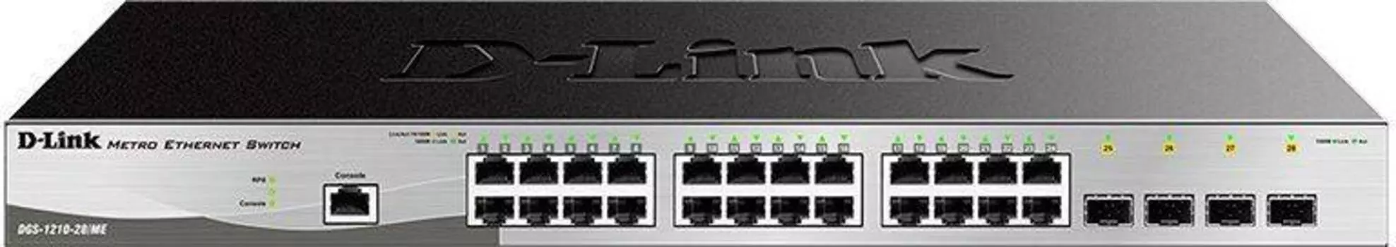Коммутатор управляемый D-Link DGS-1210-28/ME/B