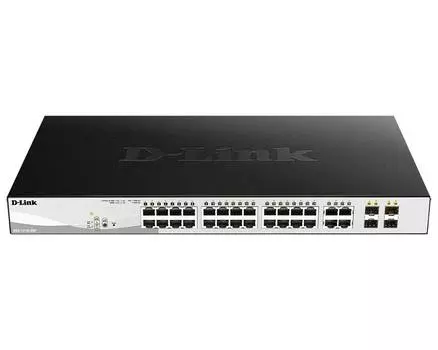 Коммутатор управляемый D-Link DGS-1210-28P/F